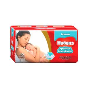 huggies mamá apósito post parto x 10 unid