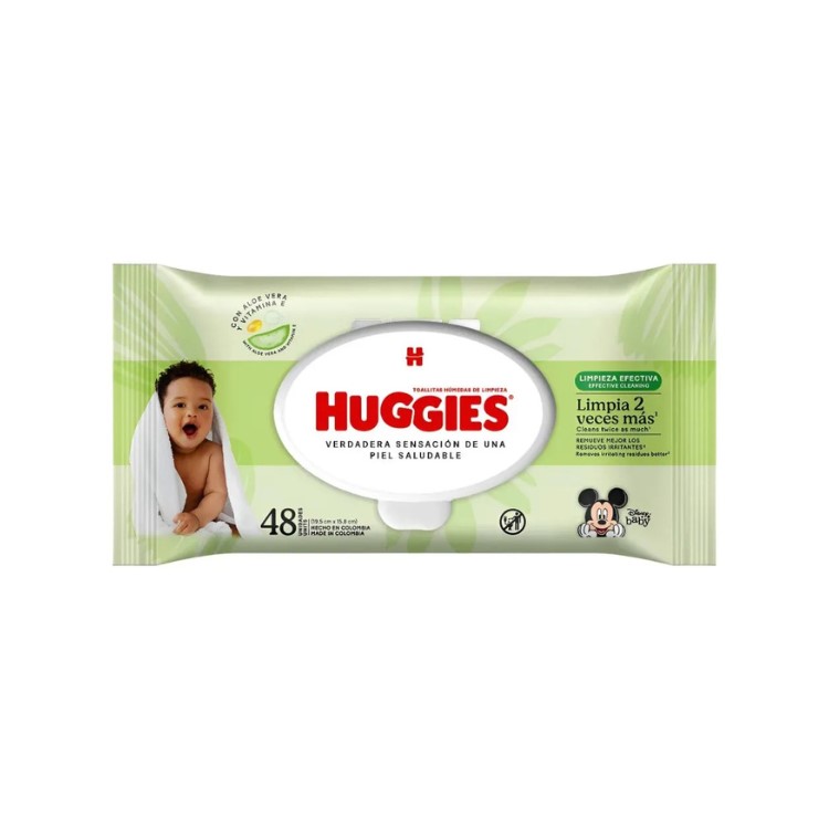 huggies toallitas húmedas limpieza efectiva x 48 huggies toallitas húmedas limpieza efectiva x 48