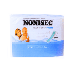 Home nonisec apósito incontinencia fuerte x 20 unidades