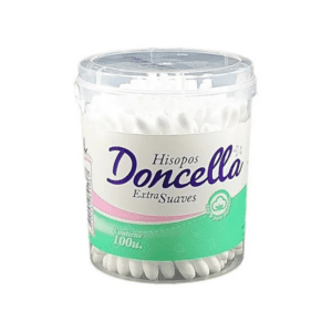 hisopos doncella cotonetes extra suaves x 100 unidades