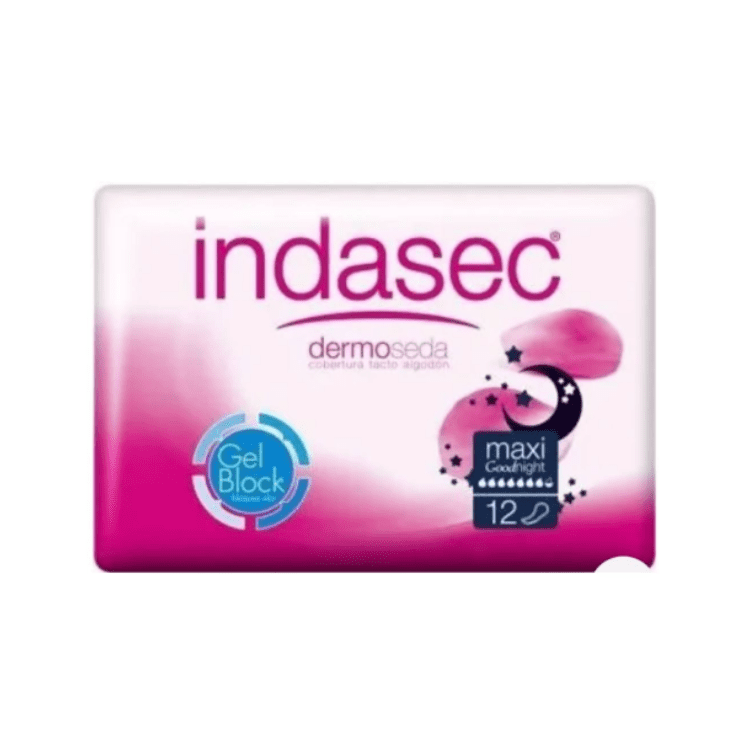indasec maxi good night incontinencia fuerte x 12 unid indasec maxi good night incontinencia fuerte x 12 unid