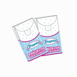 pañuelos carilina dispita (6 paquetes de 10 unidades c/u)