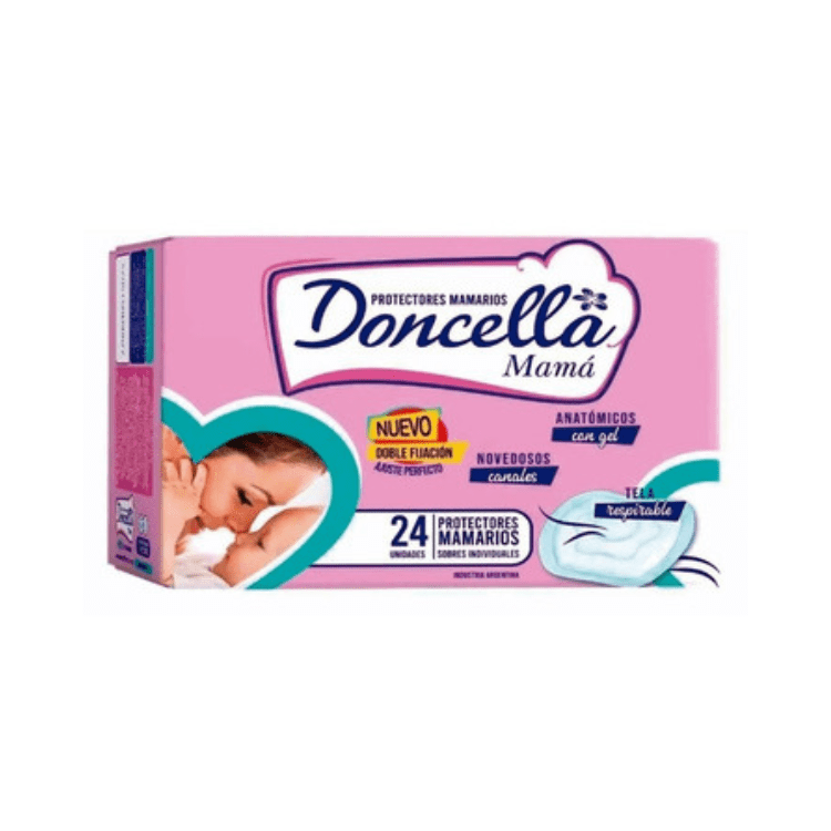 protectores mamarios doncella x 24 unid protectores mamarios doncella x 24 unid