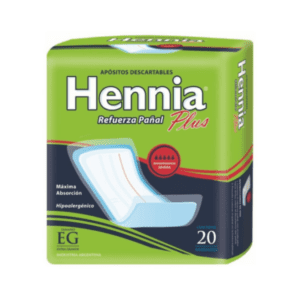 hennia refuerza plus eg x 20 unid