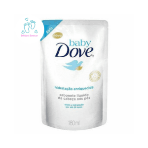 dove baby jabón líquido humectación enriquecida x 180ml