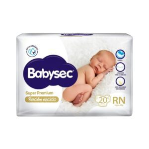 pañales babysec super premium recien nacido