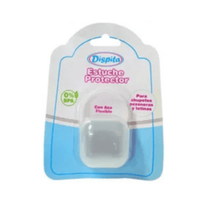 estuche protector porta chupete pezonera tetina dispita