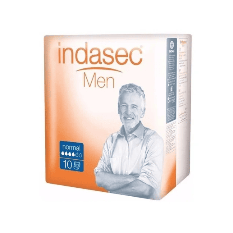 indasec men hombre aposito para incontinencia x 10 unidades indasec men hombre aposito para incontinencia x 10 unidades